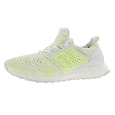 Imagem de adidas Tênis de corrida unissex Ultraboost 5.0 DNA (criança grande), Branco nuvem/branco nuvem/choque, 5.5 Big Kid