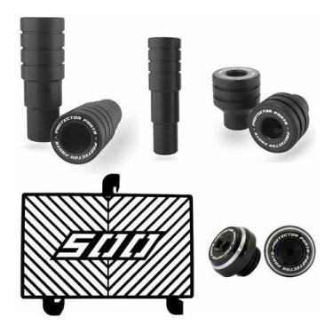 Imagem de Kit Slider Diant + Tras + Scape + Prot +  Oleo Cb500 F 500f - PROTECT 