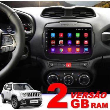 Imagem de Central Multimídia 2gb Android Jeep Renegade 2016-2020 Gps Wifi Câmera