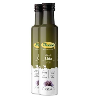 Imagem de Kit 2 Óleo de Chia Extra Virgem Pazze 250ml