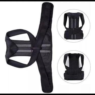 Imagem de Colete Corretor Postural Coluna Lombar Forte Anatômico Ajust - OEM, G