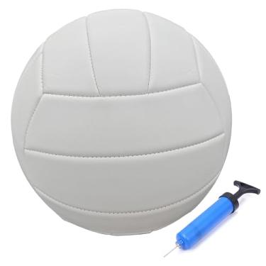 Imagem de ABAJI Voleibol tamanho oficial PVC mais espesso cor pura com bomba à prova d'água design anti-explosão prática de treinamento interno ao ar livre praia piscina jogar