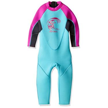 Imagem de Roupa de mergulho O'Neill Toddler Reactor-2 2 mm zíper traseiro completo, azul claro água/grafite/baga, 2