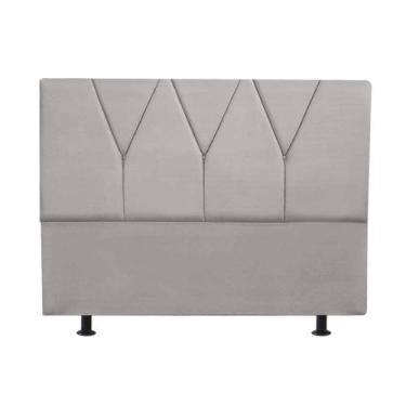 Imagem de Cabeceira Estofada Cama Box Solteiro Jade 110cm Suede - D A DECOR, CIN