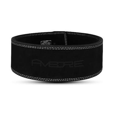 Imagem de Cinto de couro elétrico para levantamento de peso, cinto de musculação para academia com fivela (pequeno)