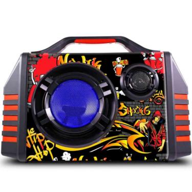 Imagem de Caixa de Som Ativa 40W SHOCK 6 Bluetooth USB/SD com Microfone NKSHOCK6