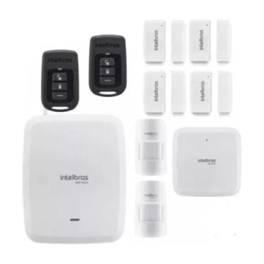 Imagem de Kit Completo Central Alarme Intelbras Amt 8000 c/ 6 Sensores