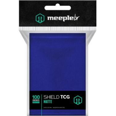 Imagem de Sleeves Standard Shield Matte 100 Unidades Meeple Br Pokemon Magic, Az