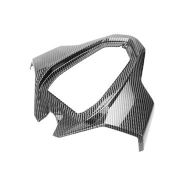 Imagem de GZDLMOTO Kit de carenagem de capa de assento traseiro de passageiro traseiro de fibra de carbono ABS para B-MW S1000RR M1000RR 2023 2024, acessórios de motocicleta (textura de fibra de carbono)