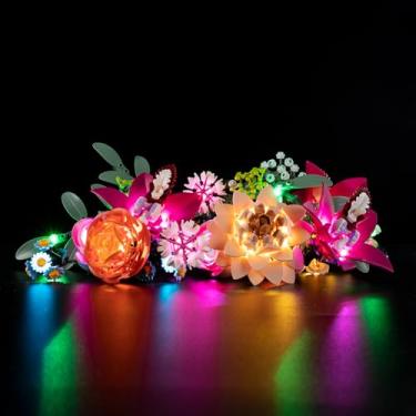 Imagem de Kyglaring LED Lighting Kit for Leg0 Botanicals Pretty Pink Flower Bouquet Model Set, Compatible with Leg0 10342 (leg0 Sets Not Included