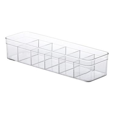Imagem de Organizador Diamond C/divisórias 35,5x 10,5 X 7,5 Cm Modular - Paramou