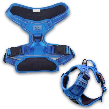 Imagem de Doggie Design Venture Paw Peitoral para cães - Peitoral simples ajustável para filhotes - Coleira antipuxão para cães para caminhadas e aventuras ao ar livre - Mountain Lake, PP