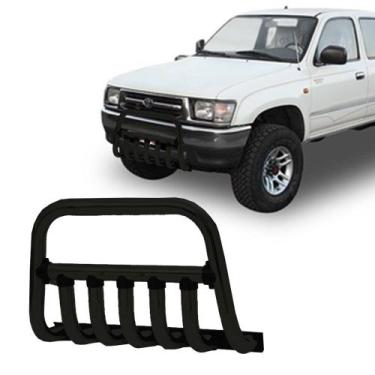 Imagem de Quebra Mato Hilux 1997 1998 1999 2000 2001 Preto Europeu - Solar