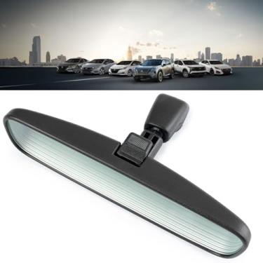 Imagem de Espelho retrovisor original Nissan, retrovisor interno para dia e noite, compatível com Nissan Sentra, Titan, Rogue Altima Murano Kicks Armada Versa March Xterra Navara Frontier 2008+ e suporte de