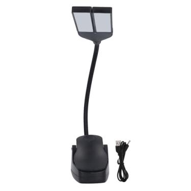 Imagem de Música dobrável Stand Light Compact Portable LED Professional 3 Brilho Super Bright Clip na lâmpada de piano para músicos pianistas Abs Metal Manguar