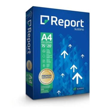 Imagem de Papel sulfite a4 c/500 fls 75 g/m report