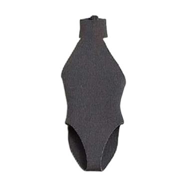 Imagem de JWQFBC Roupas de Bonecos de ação em Escala 1/12, Acessórios para Fantasias, Maiô, Body, Miniatura, Roupa Casual para, Cinza