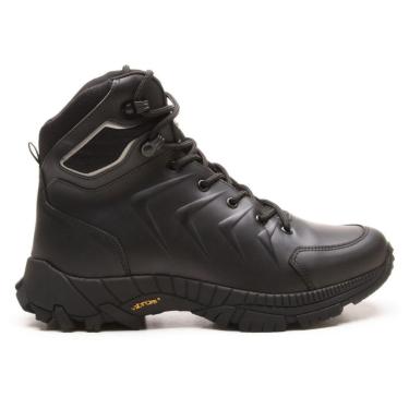 Imagem de Bota Outdoor Masculina Couro Premium Para Trilha e Uso Diário Confortável Solado Durável-Masculino