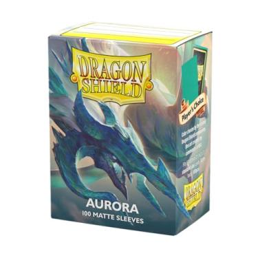 Imagem de Dragon Shield | Standard Size Card Matte Sleeves | 100 - Smooth & Tough Premium TCG Sleeves | Compatible with Pokemon, Flesh & Blood, One Piece & Magic The Gathering | Aurora - Players' Choice 2023