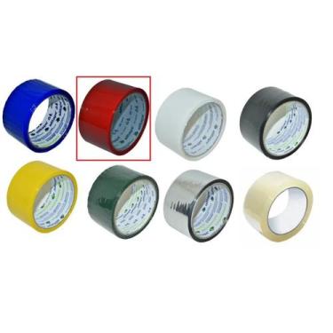 Imagem de Fita Grossa Adesiva Durex 48Mm X 40M Vermelho Altape C/5 - Atalpe