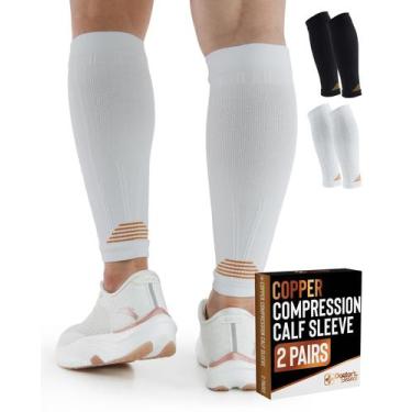 Imagem de Mangas de compressão Doctor's Select Copper Calf Women x2