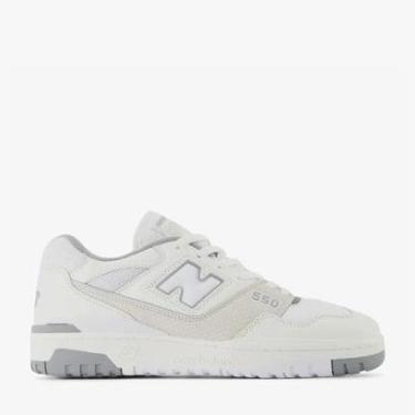Imagem de Tênis New Balance 550 Branco e Bege-Unissex