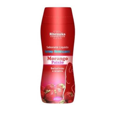 Imagem de Kit12 Sabonete Intimo 200Ml Morango Cereja Rosa Mosqueta Men - Rhenuks