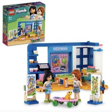 Imagem de Toy Lego Friends Liann`s Room 41739 Quarto com tema artístico de 6 anos ou mais