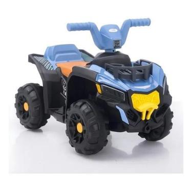 Imagem de Brinquedo Quadriciclo Elétrico Infantil Bateria 6v Criança Aventura co