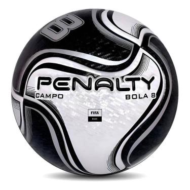 Imagem de Bola Futebol De Campo Bola 8 Penalty Cor Preto