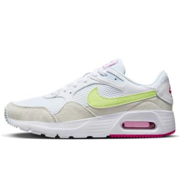 Imagem de Nike Tênis feminino Air Max SC (FQ8886-100, branco/limão claro/Fireberry), Branco/limão claro/Fireberry, 36 BR