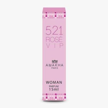 Imagem de Perfume Amakha Paris 15ml Woman 521 Rose Vip