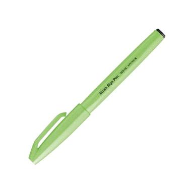 Imagem de Pentel Caneta Brush Sign Pen Verde Claro Flourescente SM/SES15C-FKPB
