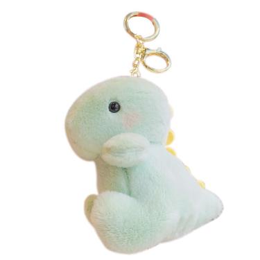 Imagem de Chaveiro de pelúcia Cute Blush Dinosaur Soft Adorável Desenho Animado