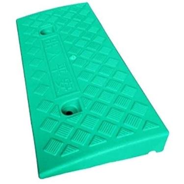 Imagem de MOMOBC Rampa de freio para garagem, rampa de limiar rampa de plástico para cadeira de rodas, almofada antiderrapante multifuncional rampas de degrau internas rampas de limite domésticas portáteis cão