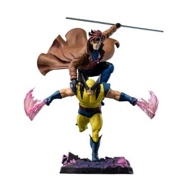 Imagem de Iron Studios Collectible Statue Gambit and Wolverine X-Men '97 Statue Art Scale 1/10 Resin Polystone 11.5 Inches