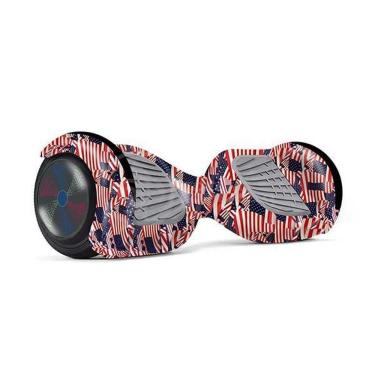 Imagem de Infantil Skate Elétrico Adesivado America Led USA