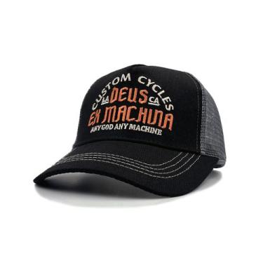 Imagem de Boné de beisebol Deus Ex Machinas Anime Summer Trucker para homens - y