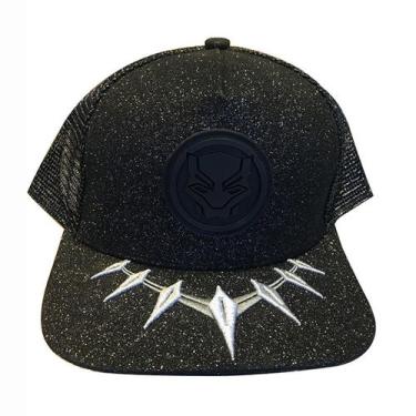Imagem de Boné de beisebol Panthers Anime Snapback Hat algodão preto - yiweisai