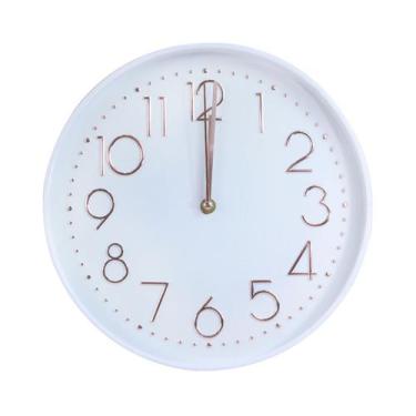 Imagem de Relogio de parede de plástico borda 30cm - Amigold