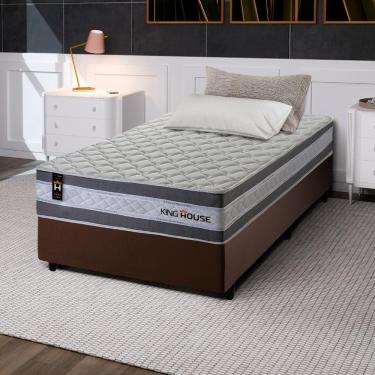 Imagem de Cama Box Molas Ensacadas Alpine Solteirão 96x203 King House