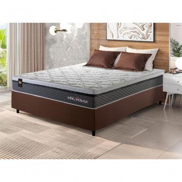 Imagem de Cama Box Molas Ensacadas Benton Casal 138x188 King House