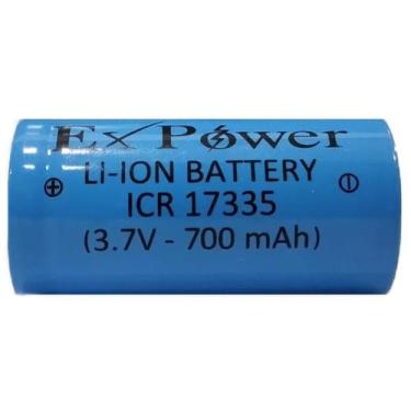 Imagem de Bateria ExPower Li-ion ICR17335 3.7V 700mAh (CR123A)
