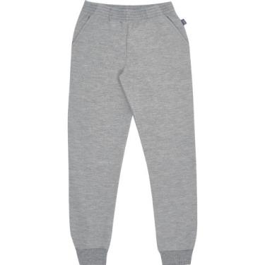 Imagem de Calça Moletom Infantil Menino Pulla Bulla Ref. 49763, Cinza claro, 4
