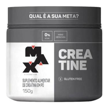 Imagem de Creatina Em Pó Monohidratada Max Titanium Pote 150 gramas