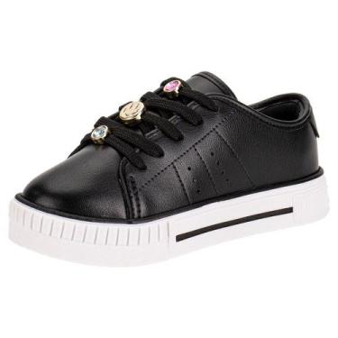 Imagem de Tênis infantil molekinha 2565113, Preto, 31
