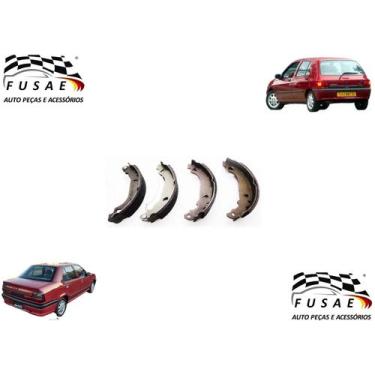 Imagem de Sapata de freio com lonas renault clio argentino 1996 a 2000 - SAFETY