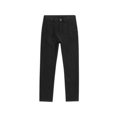 Imagem de Calça Jeans Reta Masculina Preta Vigor Black Tamanhos 38 ao 46, 38