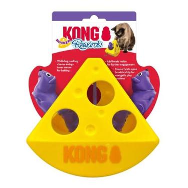 Imagem de Brinquedo para Gato Dispenser Kong Rewards Rocker Cheese Ca113