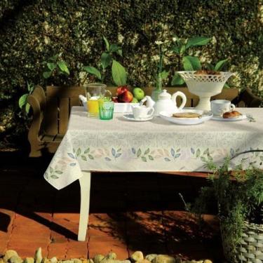 Imagem de Toalha de Mesa Retangular Estampada 6 Lugares Salvia 140x210 lepper